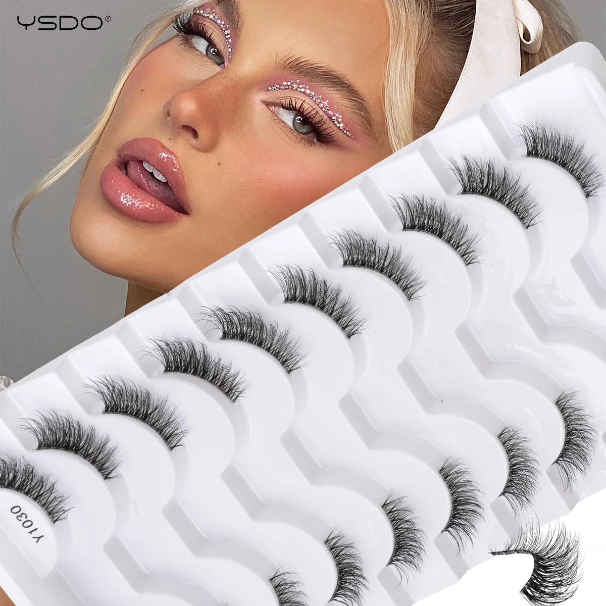 Half Natural Cat Eye Lashes