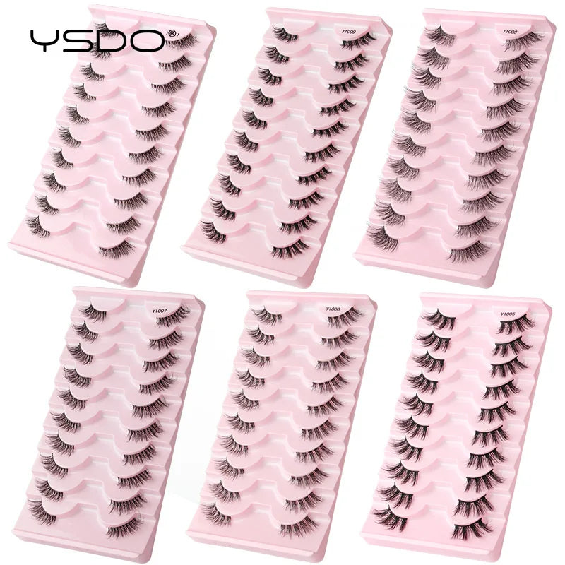 Natural Long Hair False Lashes
