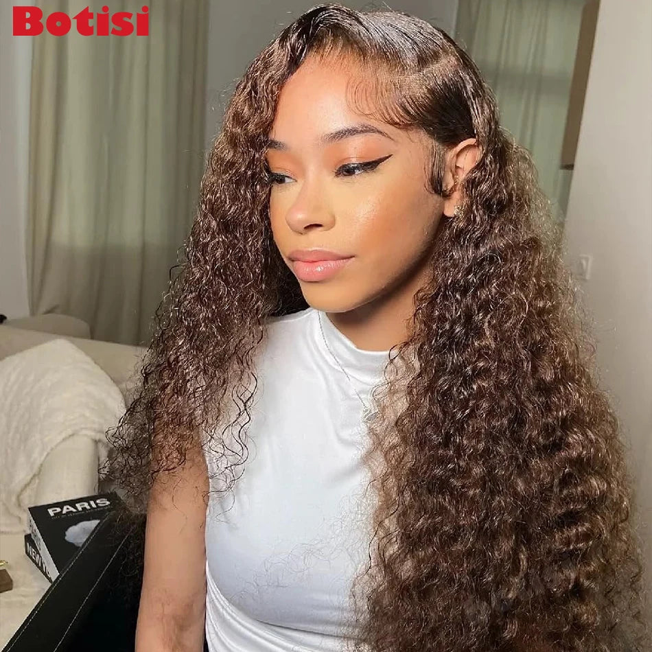 Chocolate Brown Colored Wigs