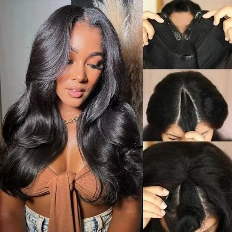 Brazilian Remy Hair V Part Wigs