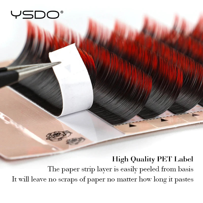 Colored Extension Mink Lashes