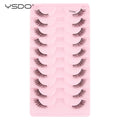 Half Lashes Mink Eyelashes