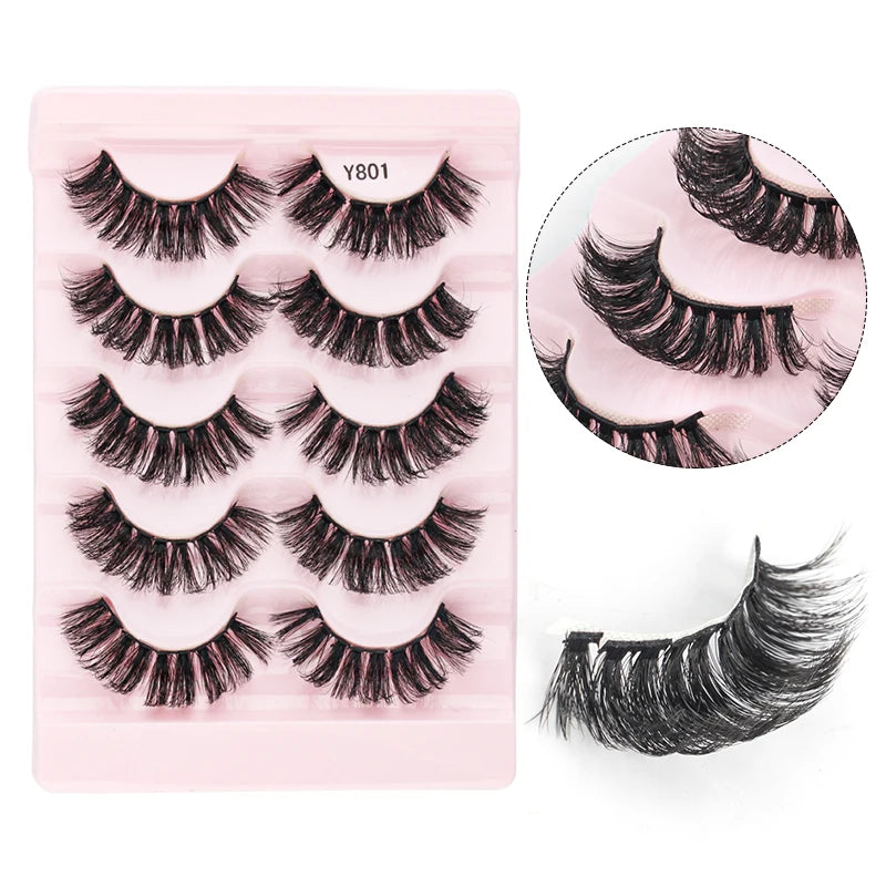 3D Mink Lashes Faux Mink Fluffy Lash