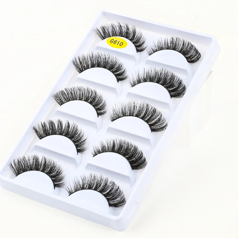 Mink Eyelashes 3D Dramatic Natural Hair