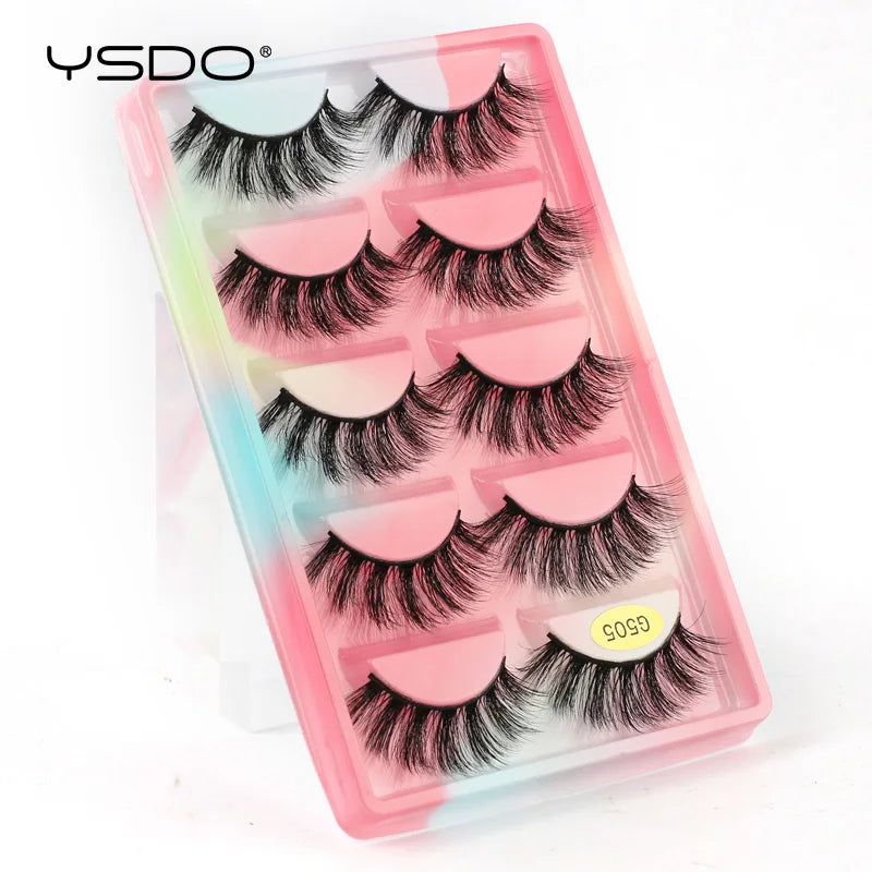 3D Mink Lashes Natural Long Eyelashes