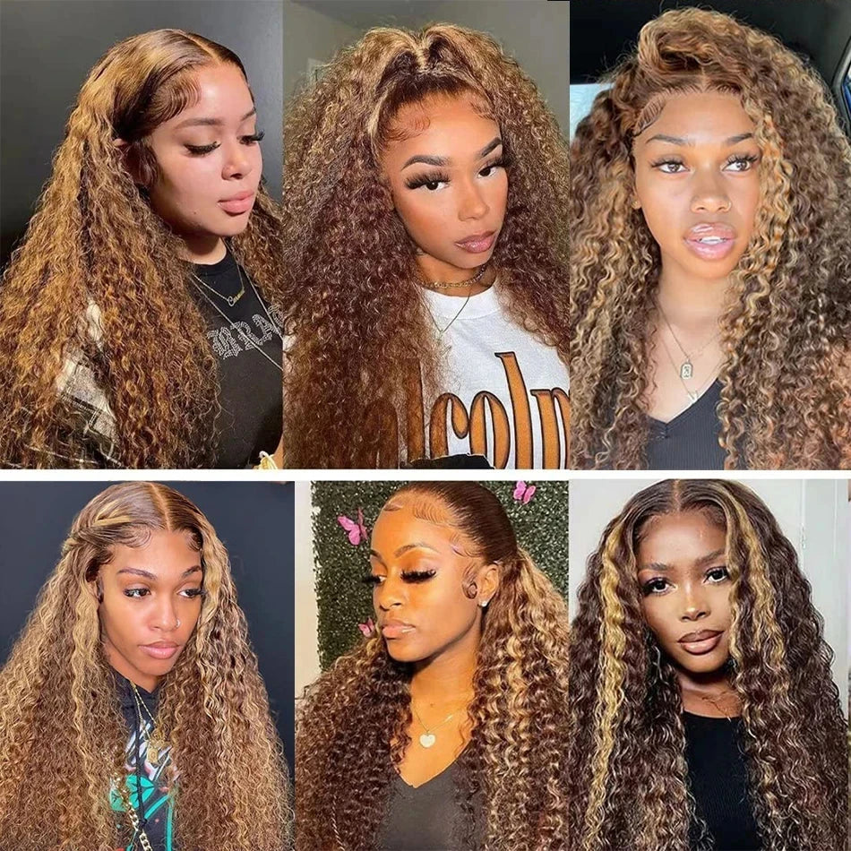 HD Lace Front Wigs Deep Wave