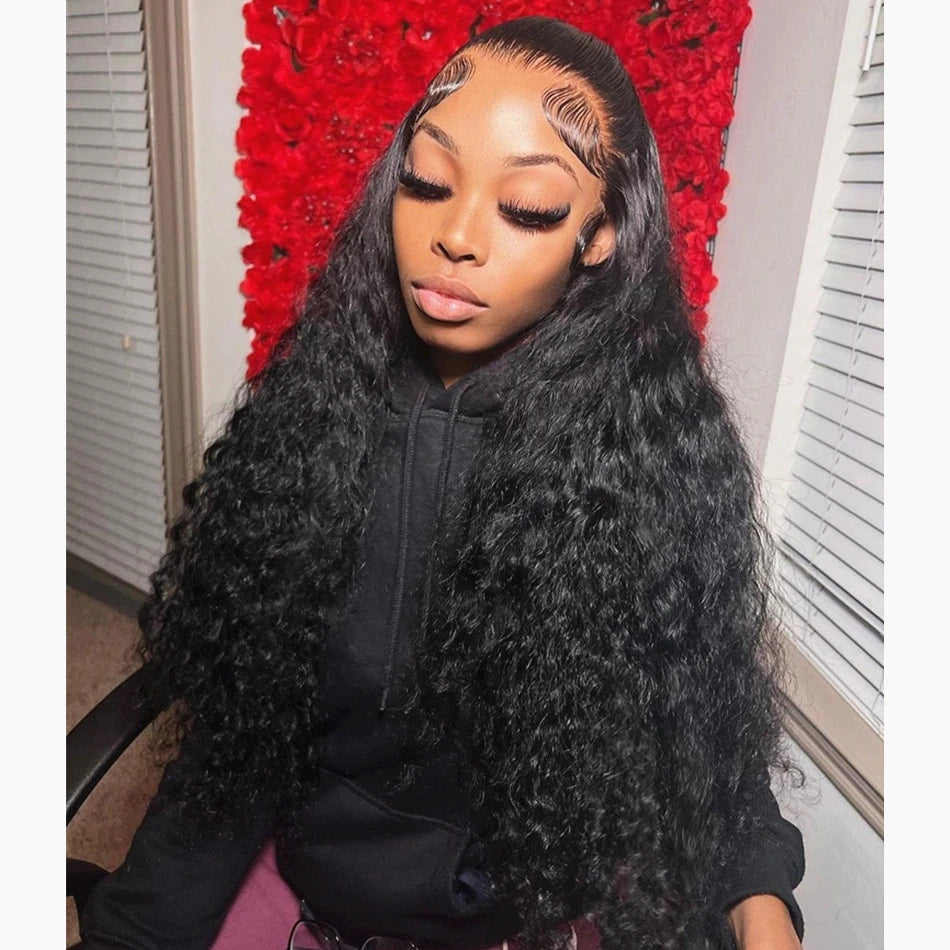 HD Lace Deep Wave Frontal Human Hair Wig