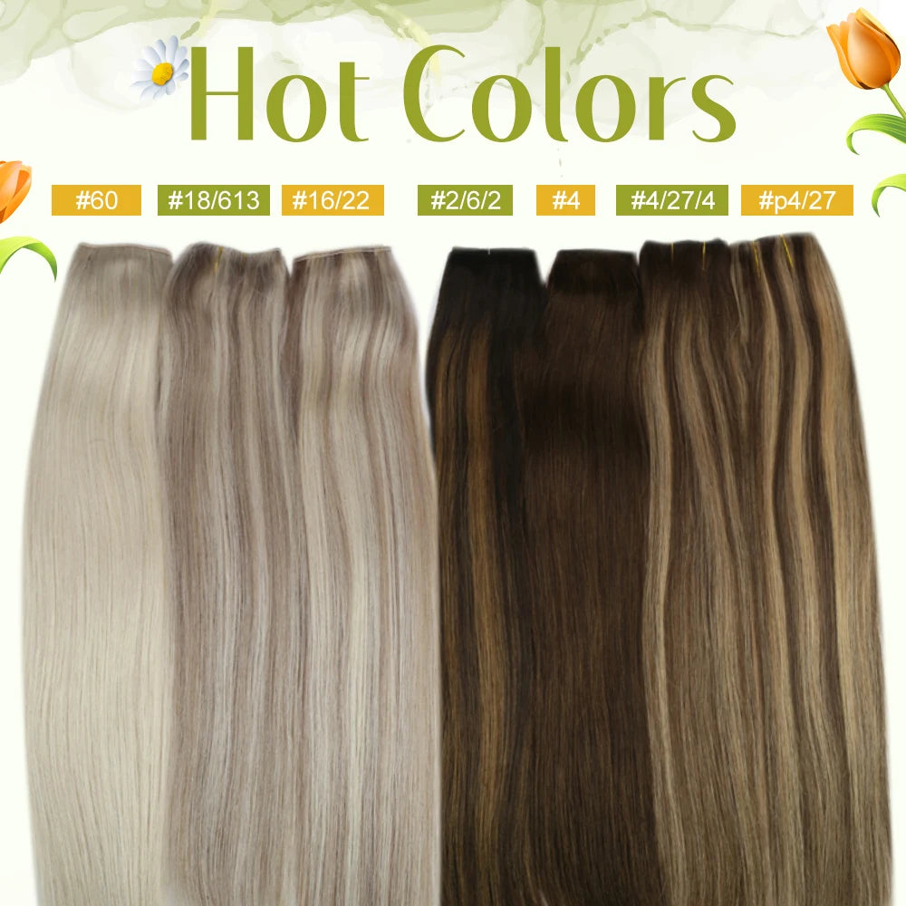 Fish Line Natural Hair One Piece Invisible Wire Extension