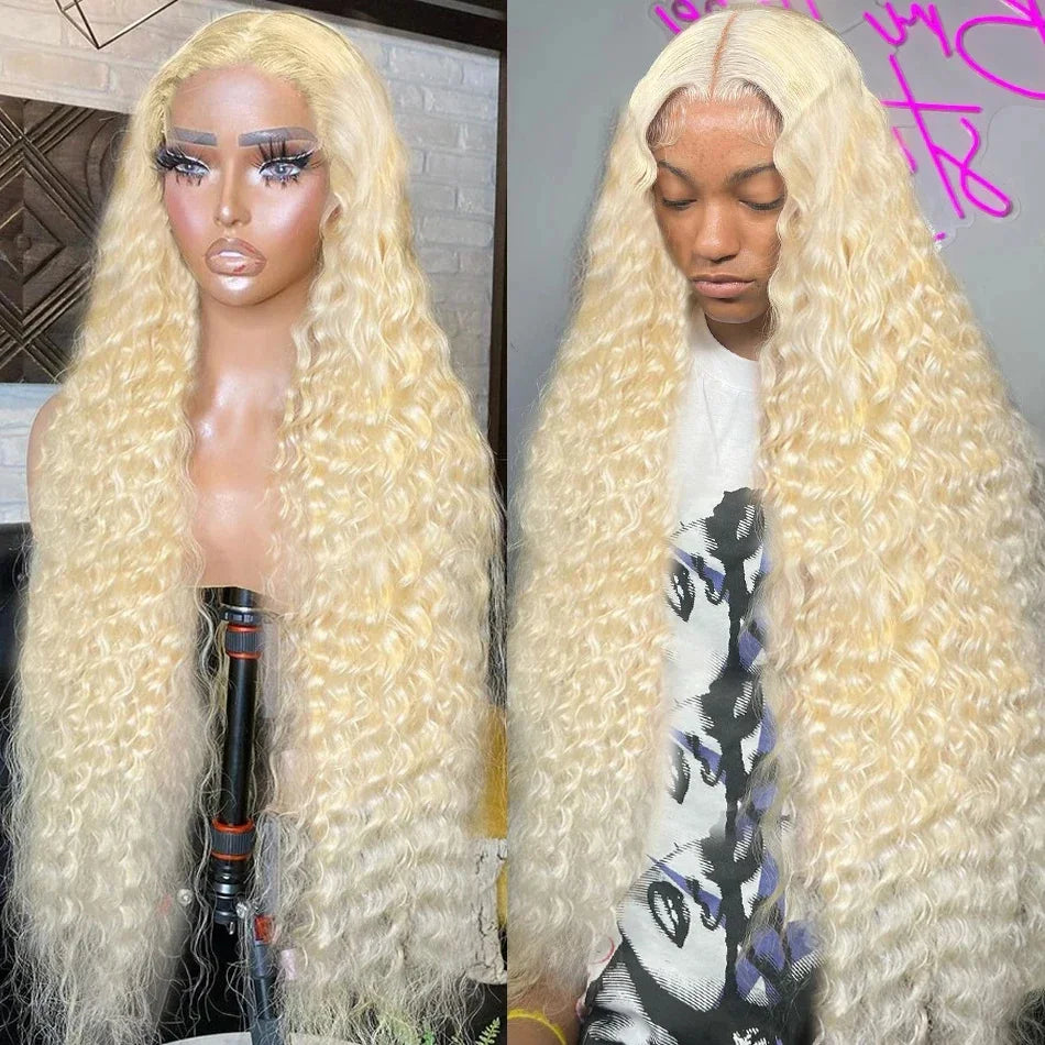 613 HD Lace Frontal Curly Wig