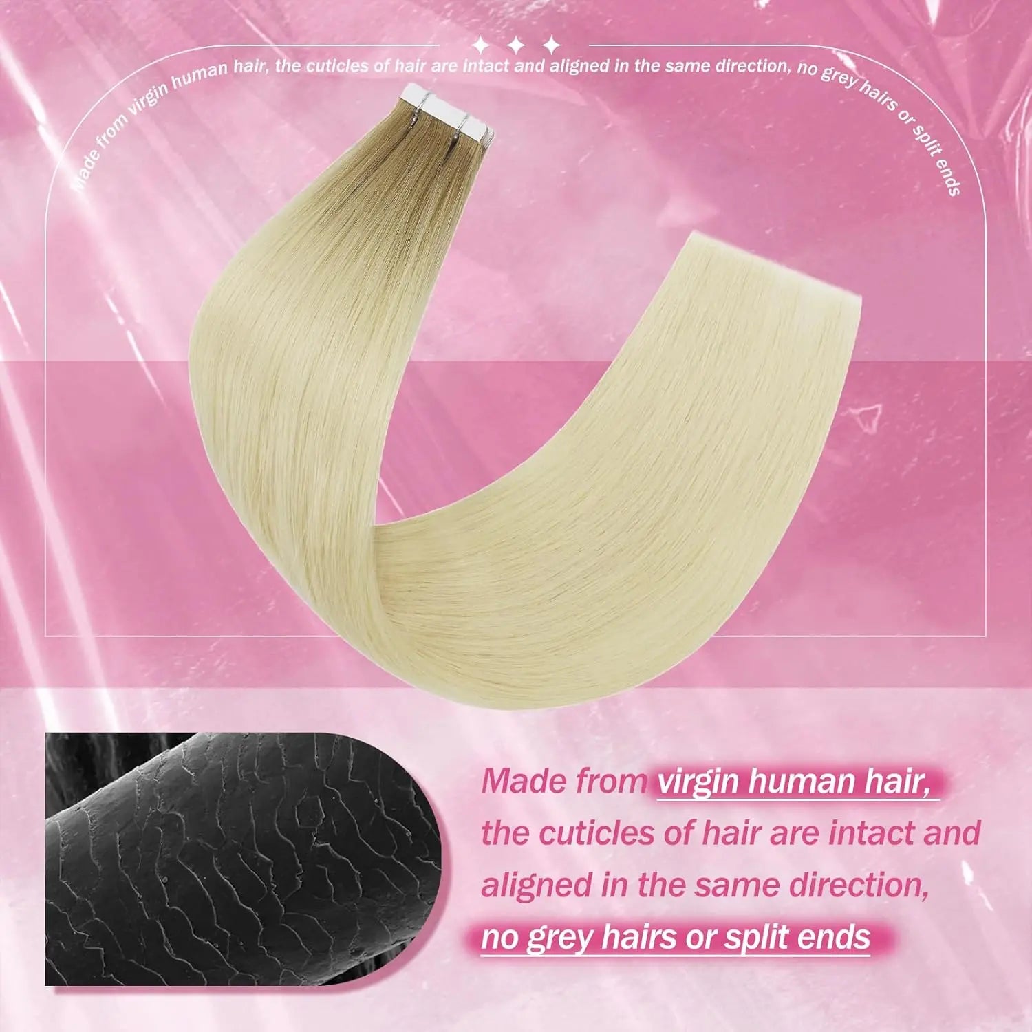 Injection Tape-in Hair Extensions