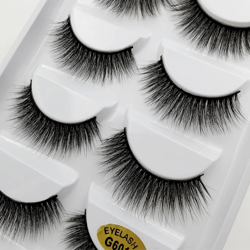 Mink Eyelashes 3D Dramatic Natural Hair