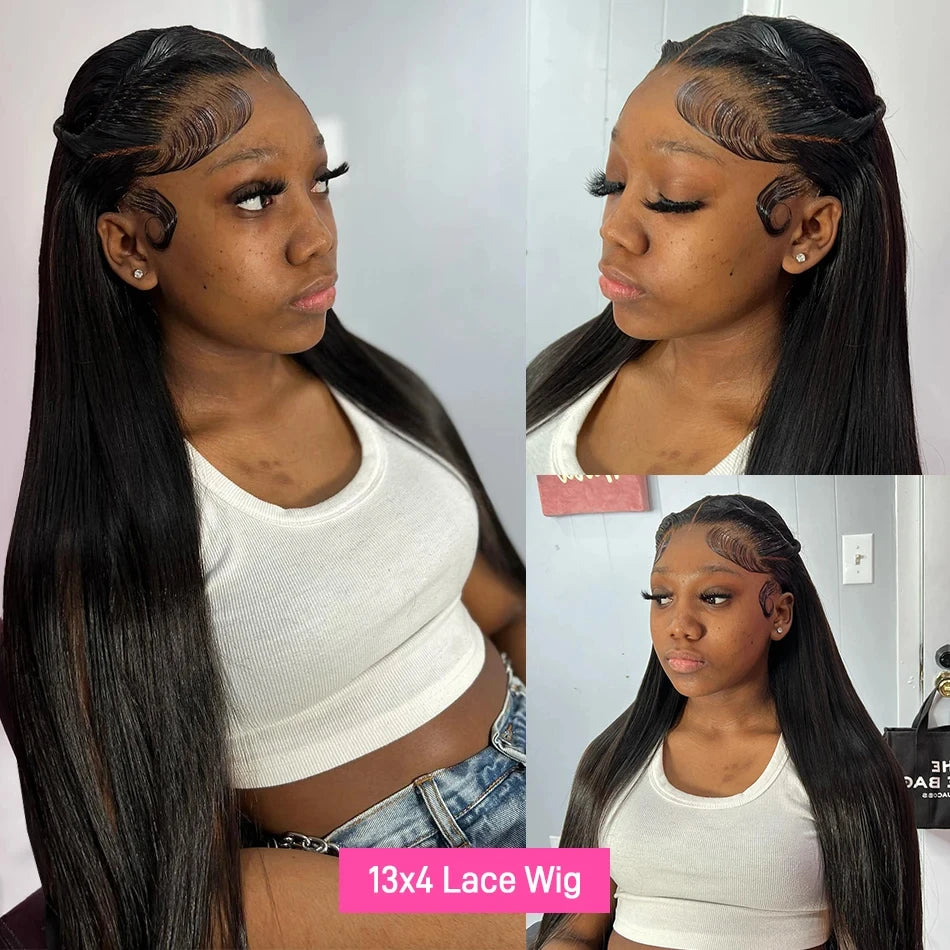 360 Lace Straight Body Wave Wigs