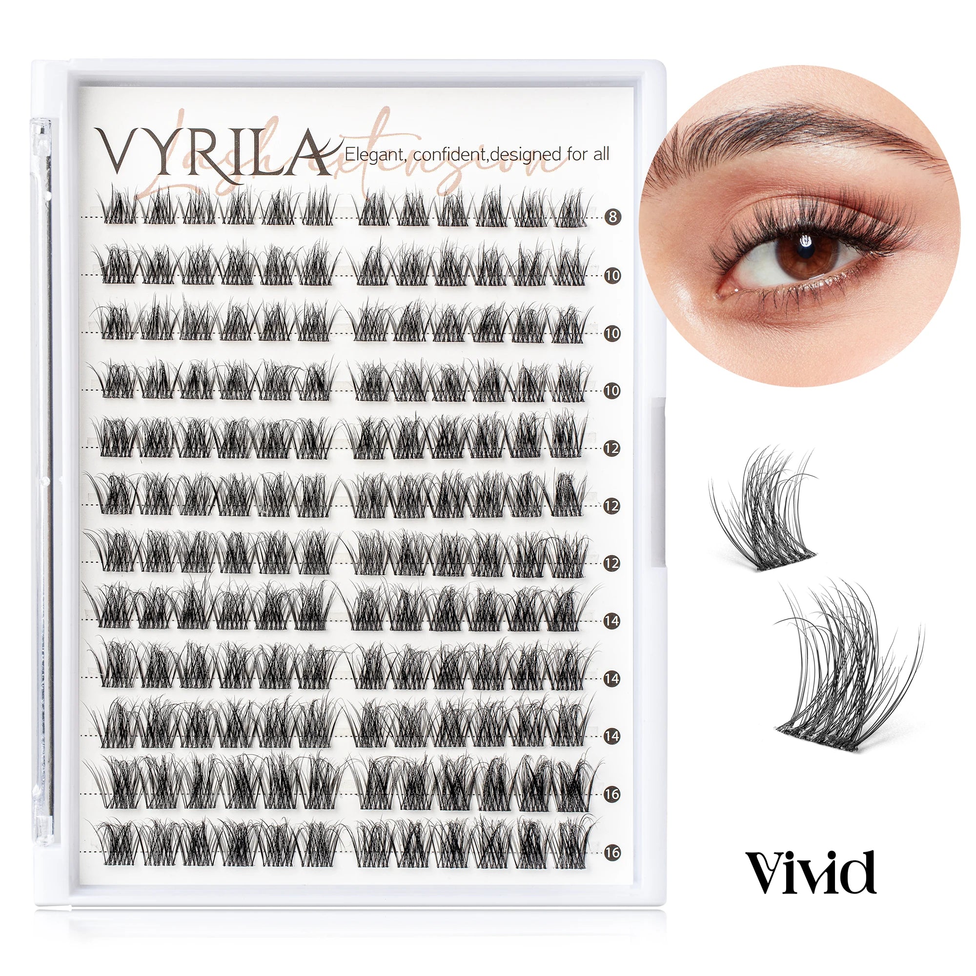 Ultra-Fine 0.05mm Lash Clusters