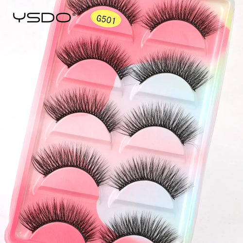 3D Mink Lashes Natural Long Eyelashes