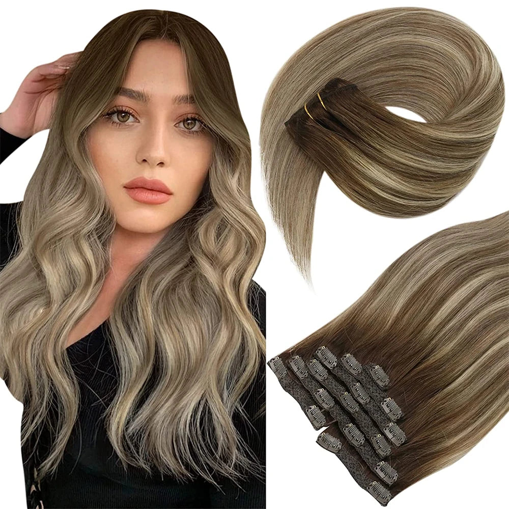 Balayage Natural Human Hair Extension