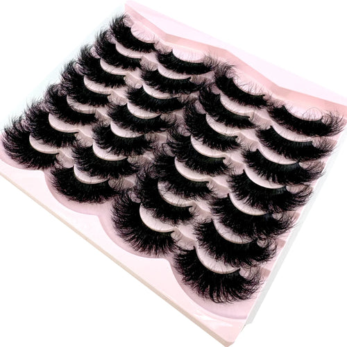 3D Mink Lashes Bulk Faux Dramatic Lashes