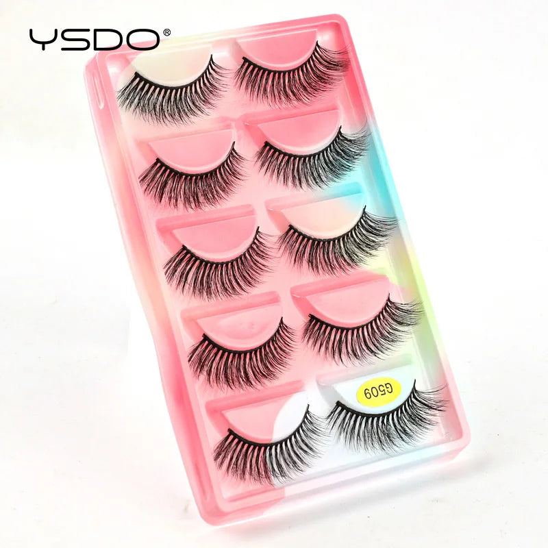 3D Mink Lashes Natural Long Eyelashes