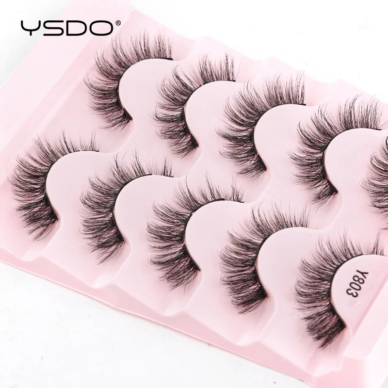 3D Mink Lashes Faux Mink Fluffy Lash