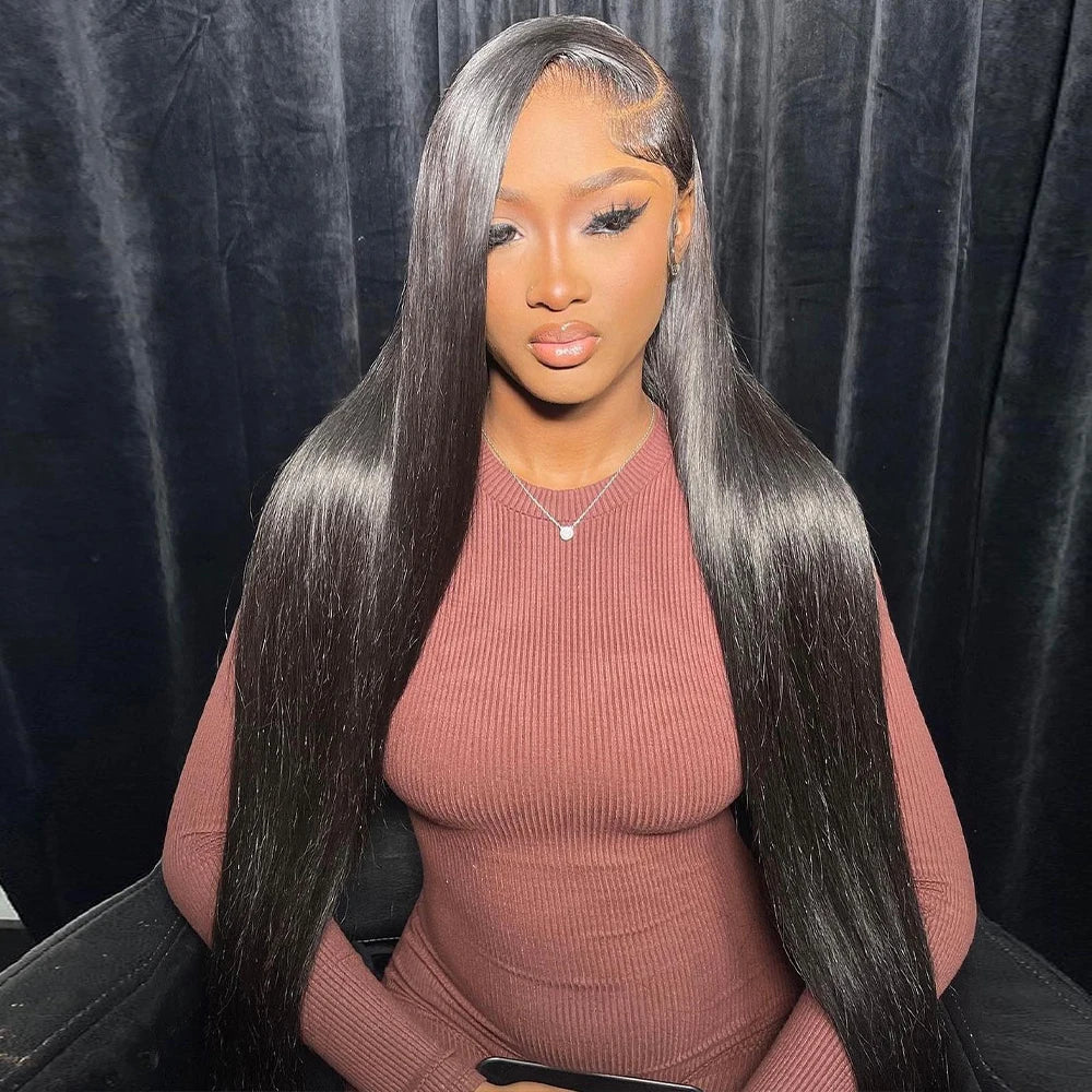 Straight Human Hair Wigs