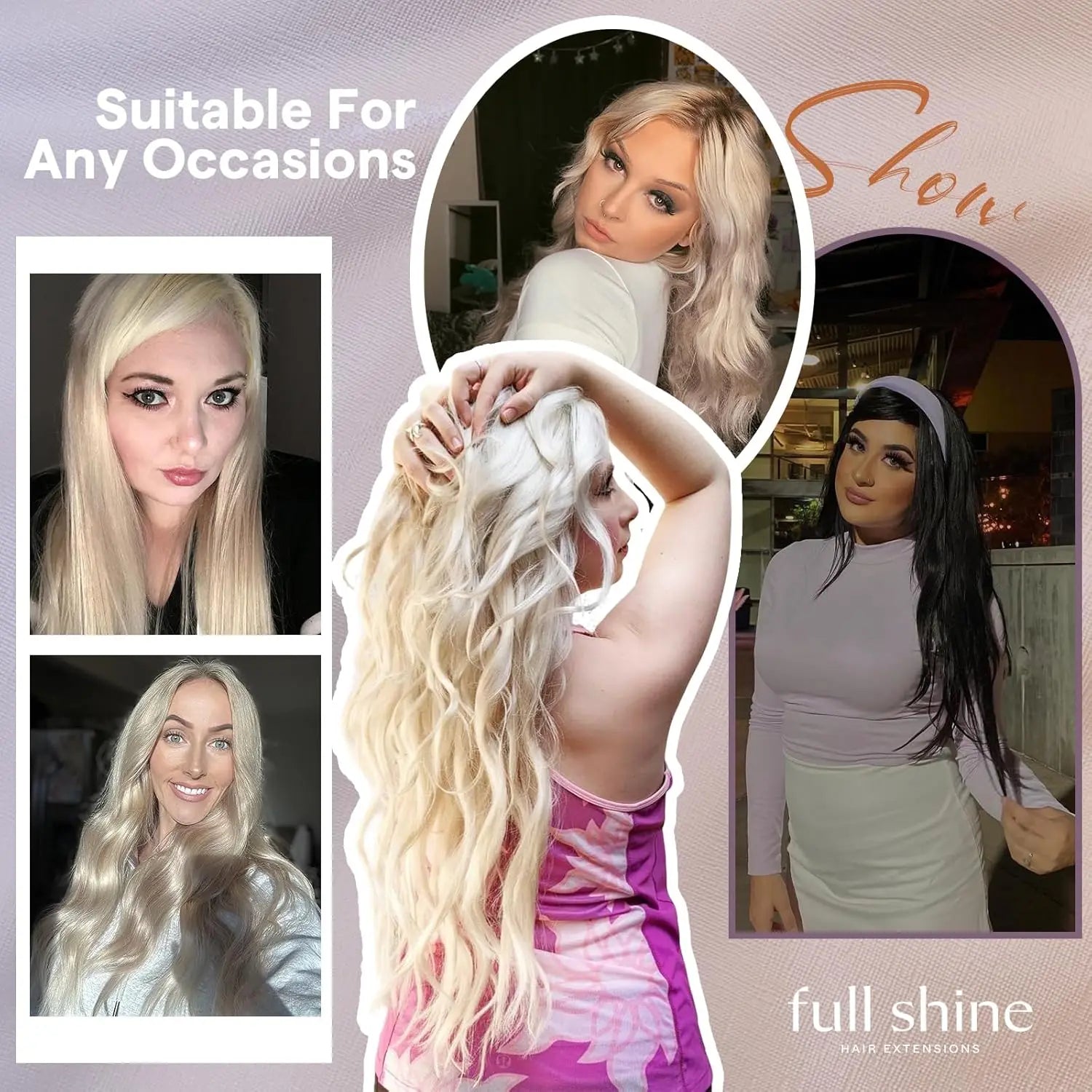 Injection Tape-in Hair Extensions