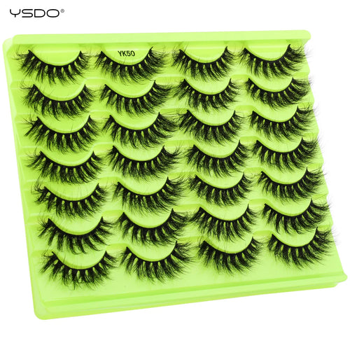 3D Mink False Eyelashes – Natural, Fluffy & Reusable
