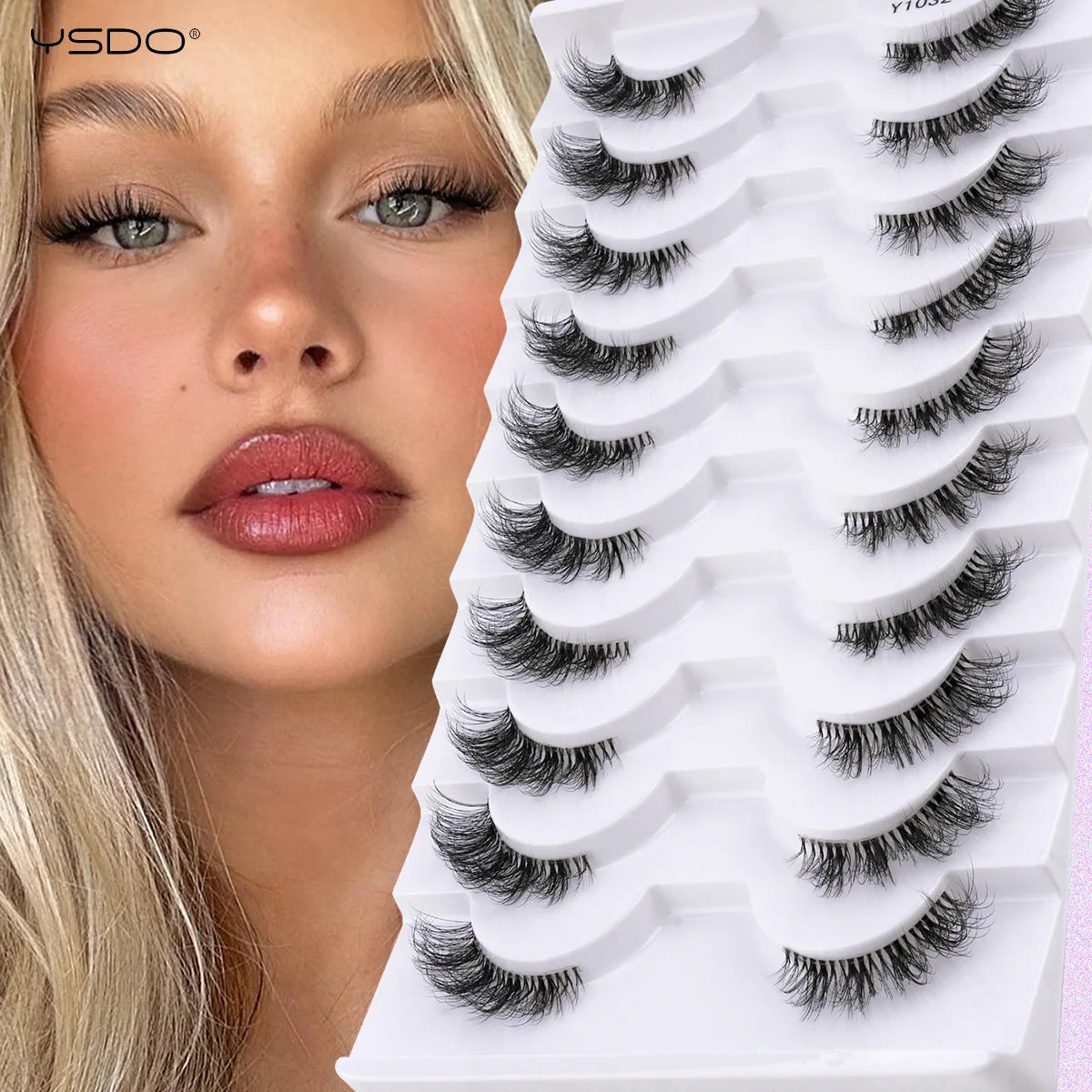Half Natural Cat Eye Lashes