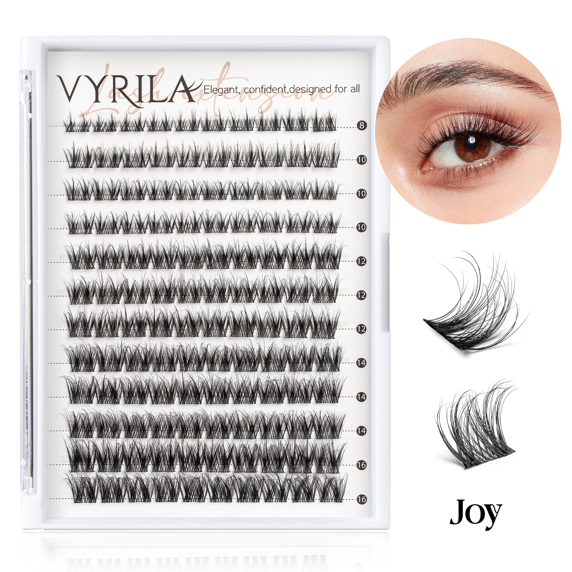 Ultra-Fine 0.05mm Lash Clusters