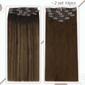 Double Weft Real Wig Silky Straight